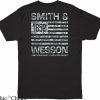 Smith And Wesson T-shirt American Story 1852 American Flag