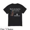 Smith And Wesson T-shirt Body Piercing By Gun SW Logo
