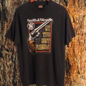 Smith And Wesson T-shirt Vintage My Two Best Friends Gun