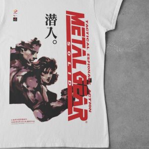 Solid Snake Metal Gear Solid T Shirt 3