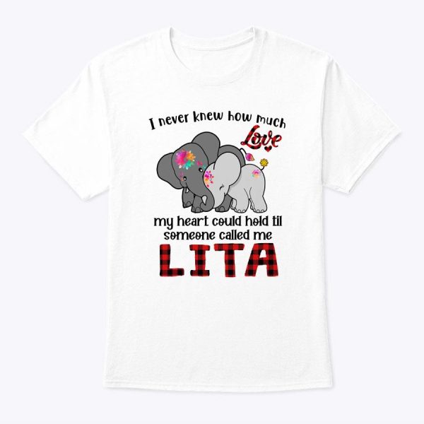 Someone Called Me Lita Elephants Cute Mother’s Day T-Shirt