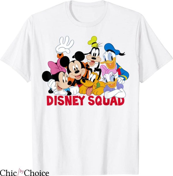 Squad Goal T-shirt Disney Mickey And Friends Disney Squad