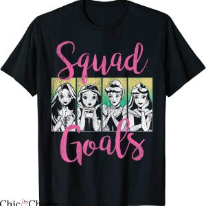 Squad Goal T-shirt Disney Princess Squad Goals Vintage Group