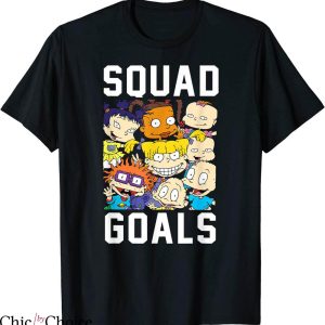 Squad Goal T-shirt Disney Rugrats Cute Cartoon Characters