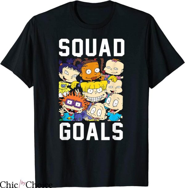 Squad Goal T-shirt Disney Rugrats Cute Cartoon Characters