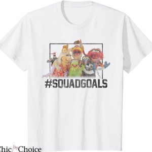 Squad Goal T-shirt Funny Disney Muppets Squad Goals Cartoon