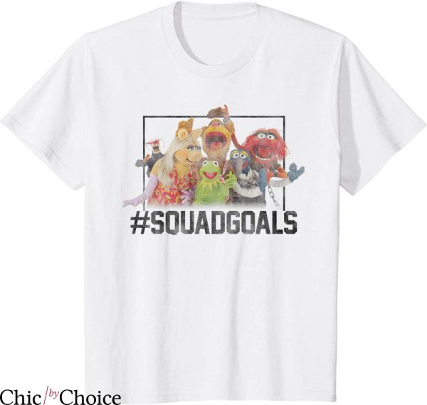 Squad Goal T-shirt Funny Disney Muppets Squad Goals Cartoon