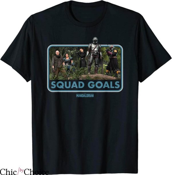 Squad Goal T-shirt Star Wars Mandalorian Djarin Boba Fett