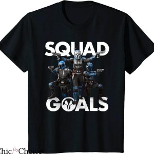 Squad Goal T-shirt Star Wars The Mandalorian Bo Katan Squad