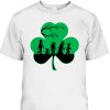 Star Wars Characters Silhouettes Shamrock St Patrick’s Day T-Shirt