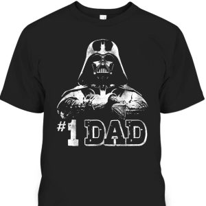 Star Wars Darth Vader #1 Dad Vintage Father’s Day T-Shirt