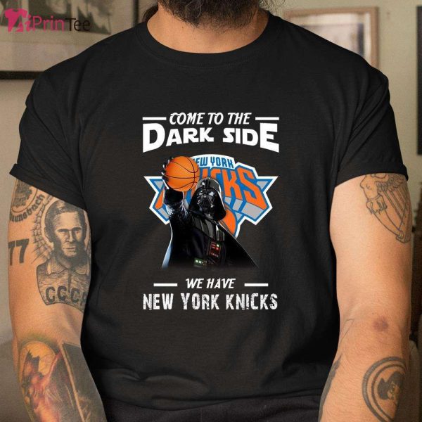 Star Wars Darth Vader Basketball New York Knicks T-Shirt – Best gifts your whole family