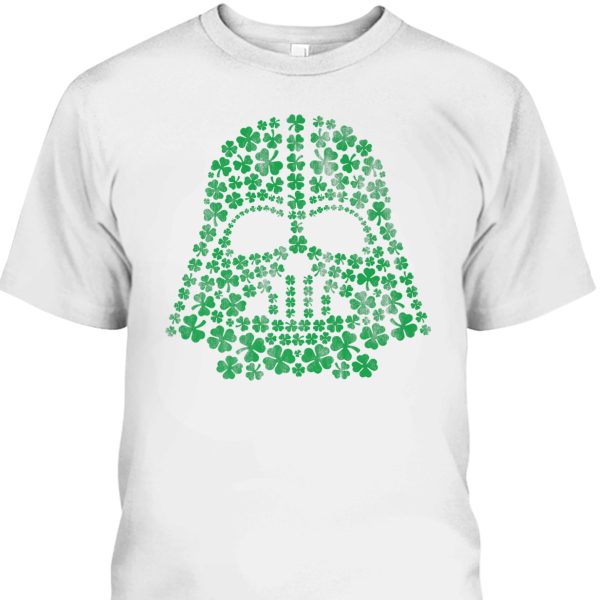 Star Wars Darth Vader Green Shamrocks St Patrick’s Day T-Shirt