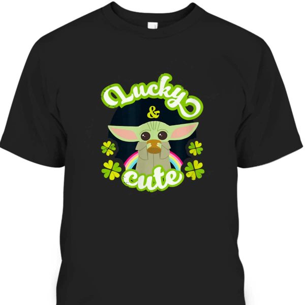 Star Wars The Mandalorian St Patrick’s Day Lucky & Cute T-Shirt