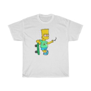 Stoner Bart Simpson Shirt