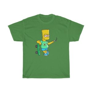 Stoner Bart Simpson Shirt 4