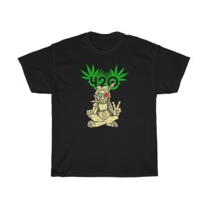 Stoner Hippie Wearing 3D Glasses Smoking Shirt Stoner Hippie Wearing 3D Glasses Smoking Shirt