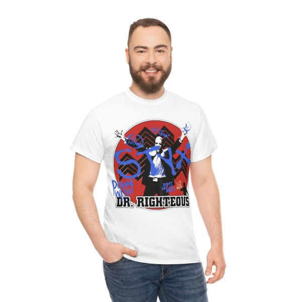 Styx 1983 Down With Dr. Righteous Shirt