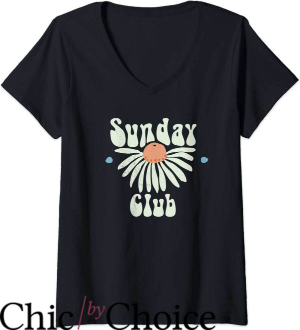 Sunday Club T-Shirt Hippie Style Sunday Club Shirt