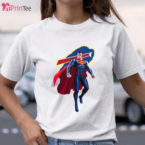 Superman DC Sports Football Buffalo Bills T-Shirt – Best gifts your whole family