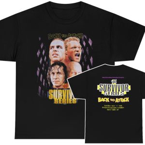 Survivor Series 1996 Back To Attack Event Shirt Survivor Series 1996 Back To Attack Event Shirt
