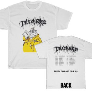 Tankard 1989 Empty Tankard Tour Shirt Tankard 1989 Empty Tankard Tour Shirt