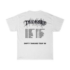 Tankard 1989 Empty Tankard Tour Shirt 2 Tankard 1989 Empty Tankard Tour Shirt 3
