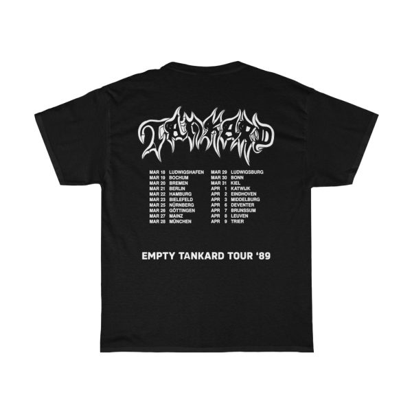 Tankard 1989 Empty Tankard Tour Shirt