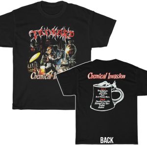 Tankard Chemical Invasion Album Cover Shirt Tankard Chemical Invasion Album Cover Shirt