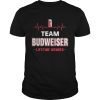 Team Budweiser T-Shirt Lifetime Member For Beer Drinkers