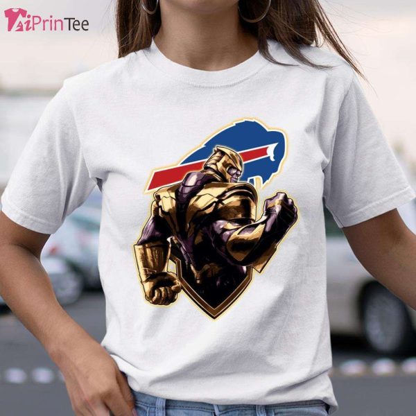 Thanos Avengers Endgame Football Sports Buffalo Bills T-Shirt – Best gifts your whole family