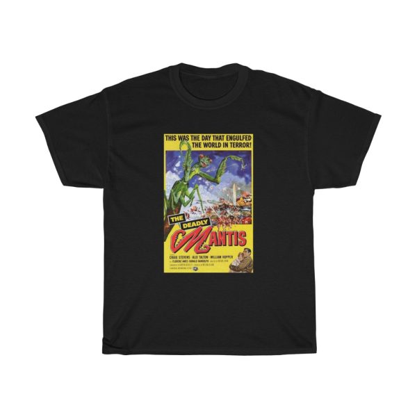 The Deadly Mantis Movie Poster T-Shirt