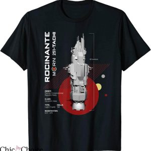 The Expanse T-shirt Rocinante Ship Science Fiction TV Series
