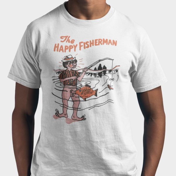 The Happy Fisherman Shirt with discount up to 30 of shirt value
