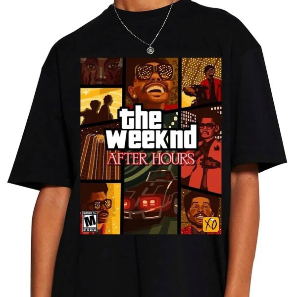 The Weeknd After Hours GTA Style Retro T-Shirt