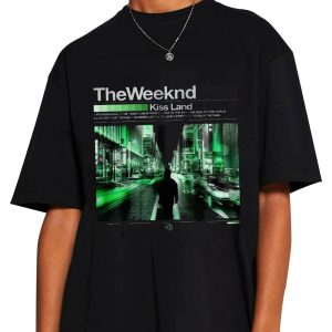 The Weeknd Kiss Land Album T-Shirt The Weeknd Kiss Land Album T-Shirt