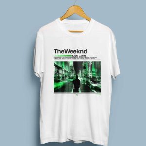 The Weeknd Kiss Land Album T Shirt 3