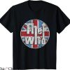The Who Uk T-shirt Distressed Union Jack Circle Logo Rock