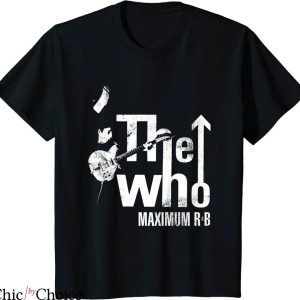 The Who Uk T-shirt Maximum R And B Tour Legend Rock Band