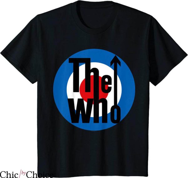 The Who Uk T-shirt Official Classic Target Logo