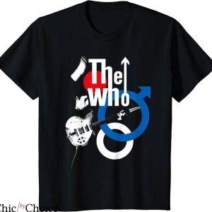 The Who Uk T-shirt The Who Official Pete Logo Rearrange