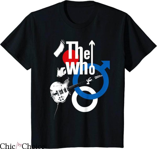 The Who Uk T-shirt The Who Official Pete Logo Rearrange