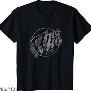 The Who Uk T-shirt The Who Official Vintage Faded Logo 1966