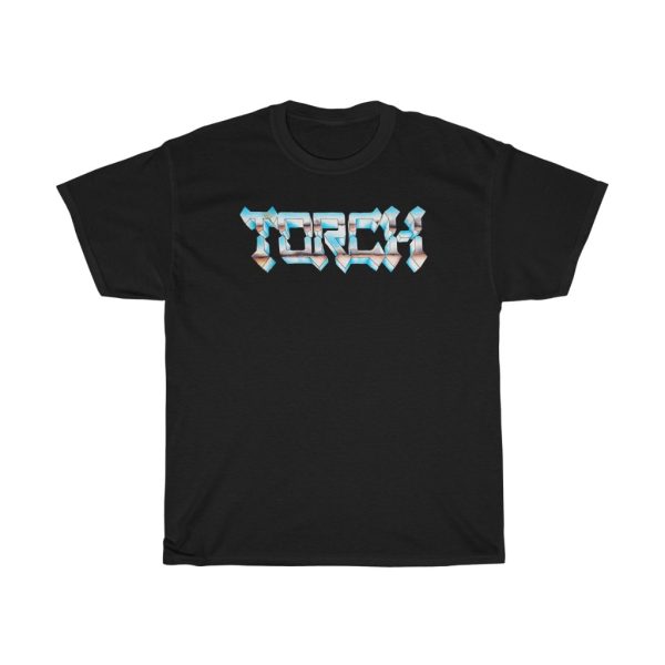 Torch Swedish Metal Band Logo Shirt