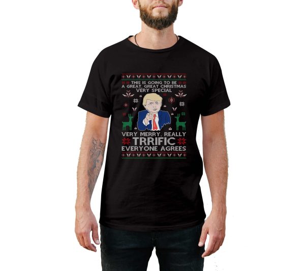 Trump Trrific Christmas Funny T-Shirt