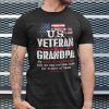 US Veteran Shirt Grandpa My Oath Enlistment