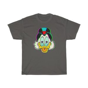 Uncle Scrooge McDuck Marijuana Leaf Eyes Stoner Shirt 7
