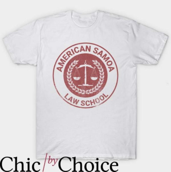 University Of American Samoa T Shirt Law School Lover