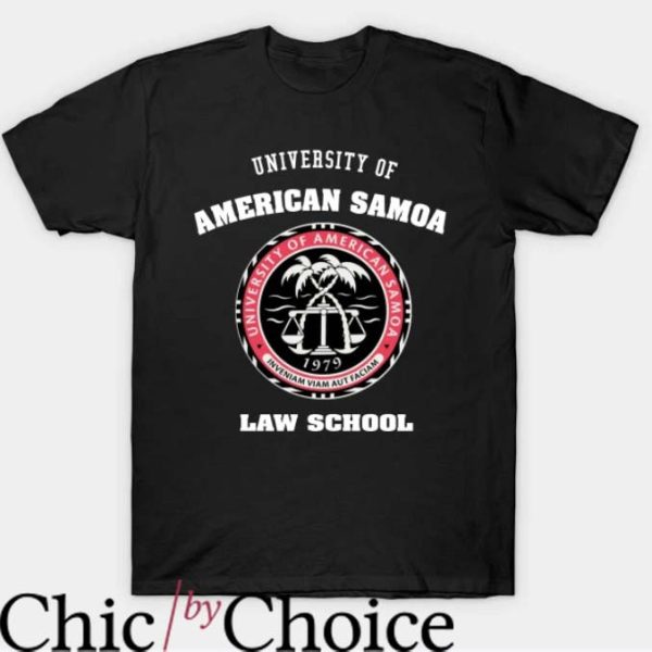 University Of American Samoa T Shirt Law School Tee