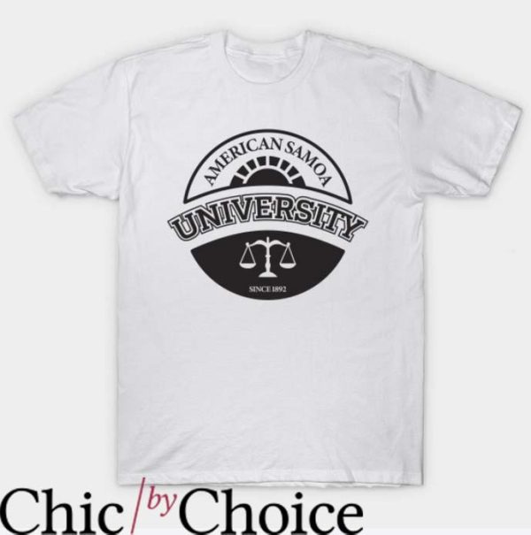 University Of American Samoa T Shirt Samoa Law School